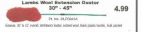 DLP0942A LAMBSWOOL EXTENSION DUSTER